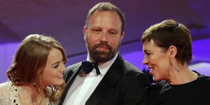 Ο Γιώργος Λάνθιμος στη Βενετία. Φωτογραφία:AP Photo/Kirsty Wigglesworth