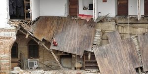 Κατέρρευσε τοίχος στη Μονή Μεγίστης Λαύρας στο Αγιο Ορος [εικόνες]