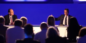 Φωτογραφία: Ο πρόεδρος της ΝΔ