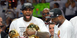 Πρωταθλητής και στους πανηγυρισμούς ο Λεμπρόν Τζέιμς [βίντεο]