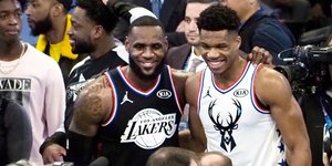 Λεμπρόν και Γιάννης / Φωτογραφία: ΑΠΕ