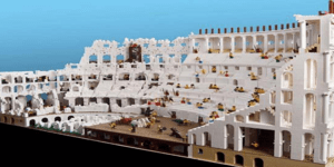 Xρησιμοποίησε 200.000 τουβλάκια Lego για να φτιάξει το Κολοσσαίο [εικόνες]