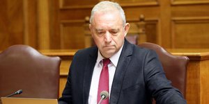 Ο Ευθύμιος Λέκκας/ Φωτογραφία: EUROKINISSI- ΠΑΝΑΓΙΩΤΗΣ ΣΤΟΛΗΣ