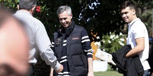 Ο επιχειρηματίας επισκέφθηκε χθες το εργοστάσιό του. ΦΩΤΟΓΡΑΦΙΑ: EUROKINISSI