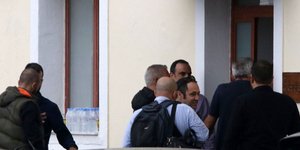 Ο κ.Μπελιβάνης ανέφερε ότι κατά την εξέταση του επιχειρηματία δεν διαπίστωσε κάποιο παθολογικό πρόβλημα / EUROKINISSI: ΣΤΕΦΑΝΟΣ ΡΑΠΑΝΗΣ