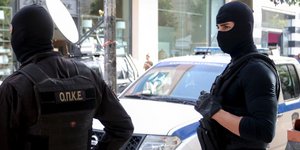 Αστυνομικές δυνάμεις έξω από τα δικαστήρια Ηρακλείου: ΦΩΤΟΓΡΑΦΙΑ: INTIME NEWS