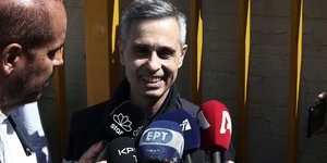 Ο Μιχάλης Λεμπιδάκης (Φωτογραφία: EUROKINISSI)