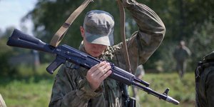 Ενας στρατιώτης νεκρός και 5 τραυματίες σε πεδίο βολής στο Λένινγκραντ/ /Φωτογραφία: Ivan Sekretarev/AP