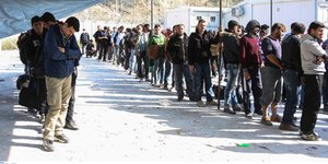 Μετανάστες Λέσβος/ Φωτογραφία intime