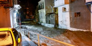 κακοκαιρία στη Λέσβο/Φωτογραφία: IntimeNews