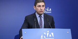 Ο γραμματέας της ΝΔ Λευτέρης Αυγενάκης / Φωτογραφία: SOOC