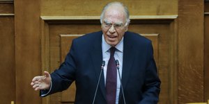Ο Βασίλης Λεβέντης/ Φωτογραφία: EUROKINISSI- ΓΙΑΝΝΗΣ ΠΑΝΑΓΟΠΟΥΛΟΣ