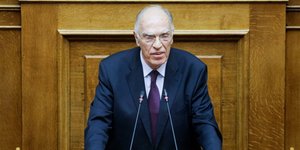 Ο Βασίλης Λεβέντης/ Φωτογραφία: EUROKINISSI- ΓΙΑΝΝΗΣ ΠΑΝΑΓΟΠΟΥΛΟΣ