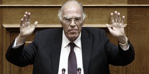 Κατά του ν/σ για την ταυτότητα φύλου ο κ. Λεβέντης (Φωτογραφία: EUROKINISSI/ΓΙΩΡΓΟΣ ΚΟΝΤΑΡΙΝΗΣ)