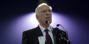 Ο Βασίλης Λεβέντης/ Φωτογραφία intime news