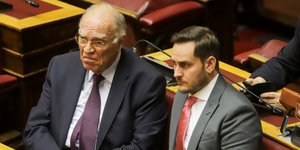 Ο Βασίλης Λεβέντης /Φωτογραφία: Εurokinissi