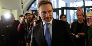 Ο πρόεδρος του FDP Κρίστιαν Λίντνερ (Φωτογραφία: AP)