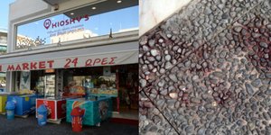 Ληστεία με καλάσνικοφ στο Παλαιό Φάληρο /Φωτογραφία: Intime News 