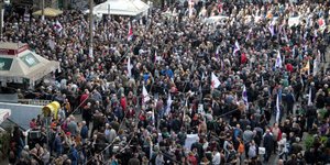 Στο επίκεντρο του γερμανικού τύπου βρέθηκε η χθεσινή γενική απεργία/ Φωτογραφία: Eurokinissi