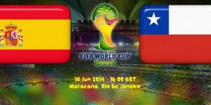 Παρακολουθείστε live την εξέλιξη του αγώνα Ισπανία-Χιλή για το Μουντιάλ