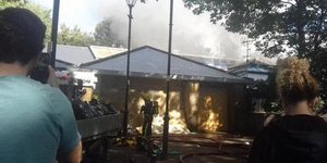 To κέντρο αναψυχής βρίσκεται κοντά στο γήπεδο της Άρσεναλ (Φωτογραφία: Twitter/RoslynByfield)