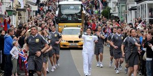 Η Ολυμπιακή Φλόγα έφτασε στο Λονδίνο