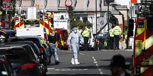 Η αστυνομία συνέλαβε έναν 25χρονο για την επίθεση στον σταθμό Πάρσονς Γκριν (Φωτογραφία: AP/ Kirsty Wigglesworth)