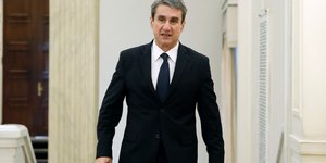 Λοβέρδος: Συνονθύλευμα ασύμβατων πολιτικών δυνάμεων η κυβέρνηση /Φωτογραφία: Intime News