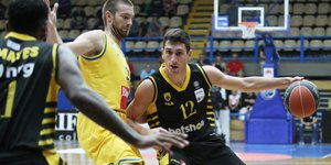 Ο Λαρεντζάκης της ΑΕΚ /Φωτογραφία: EUROKINISSI