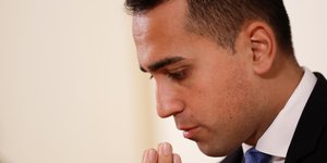 Ο Λουίτζι ντι Μάιο (Φωτο: ΑΡ)