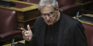 Ο Σπύρος Λυκούδης (Φωτογραφία: EUROKINISSI/ ΓΙΑΝΝΗΣ ΠΑΝΑΓΟΠΟΥΛΟΣ)
