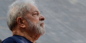 O πρώην πρόεδρος της Βραζιλίας Λουίς Ινάσιο Λούλα ντα Σίλβα (Φωτογραφία: AP Photo/Andre Penner)