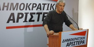 Σχίσμα στη ΔΗΜΑΡ -Ο Λυκούδης δεν στηρίζει το δημοψήφισμα Τσίπρα