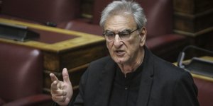 Ο Σπύρος Λυκούδης/ Φωτογραφία: EUROKINISSI- ΓΙΑΝΝΗΣ ΠΑΝΑΓΟΠΟΥΛΟΣ