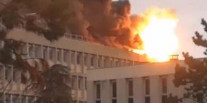 Στιγμιότυπο από την έκρηξη / Φωτογραφία: Twitter