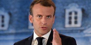 Ο Γάλλος πρόεδρος Εμανουέλ Μακρόν (Φωτογραφία: ΑΡ) 