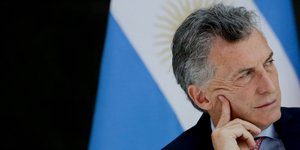 O πρόεδρος της Αργεντινής Μαουρίτσιο Μάκρι (Φωτογραφία: ΑΡ)
