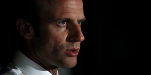 Ο Εμάνουελ Μακρόν κρατά αποστάσεις από τον Τραμπ για τη Βόρεια Κορέα/ Φωτογραφία: Christophe Ena/AP