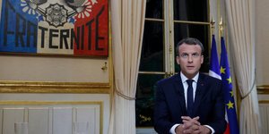Νέο νόμο για το μεταναστευτικό προωθεί ο Γάλλος πρόεδρος -Φωτογραφία: Philippe Wojazer