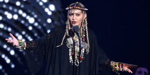 Η Μαντόνα στα VMA. Φωτογραφία: AP