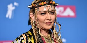 Η διάσημη τραγουδίστρια Μαντόνα. Φωτογραφία: AP