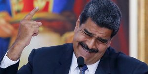 Ο πρόεδρος της Βενεζουέλας Νικολάς Μαδούρο (Φωτογραφία: ΑΡ)