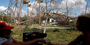 Κυκλώνας Μάικλ (Φωτογραφία: AP Photo/David Goldman)