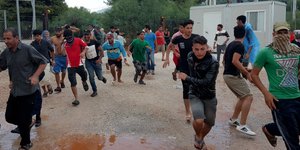 Επεισόδια με έναν νεκρό και 8 τραυματίες στο hotspot Μαλακάσας -Φωτογραφία αρχείου: Intimenews/ΜΑΚΡΗΣ ΑΡΓΥΡΗΣ