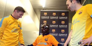 Εννιάχρονο τυφλό παιδί ο πιο «πιστός» οπαδός της Μπαρτσελόνα [βίντεο]