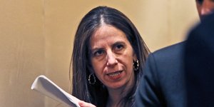 Τις κυρώσεις ανακοίνωσε η υφυπουργός Οικονομικών των ΗΠΑ Σιγκαλά Μαντέλκερ -Φωτογραφία αρχείου: AP Photo/Kamran Jebreili 