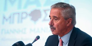 Ο υποψήφιος για την ηγεσία της Κεντροαριστεράς Γιάννης Μανιάτης -Φωτογραφία αρχείου: Intimenews