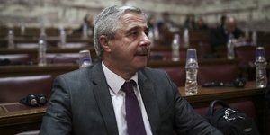 Ο τομεάρχης Ενέργειας της ΔΗΣΥ Γιάννης Μανιάτης -Φωτογραφία: Menelaos Myrillas / SOOC