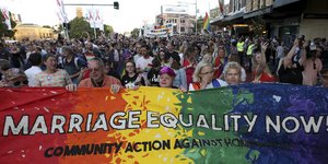 Σε ορισμένες πολιτείες η ομοφυλοφιλία ήταν ποινικό αδίκημα μέχρι πριν από περίπου 20 χρόνια