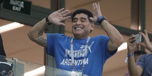 Ο Ντιέγκο Μαραντόνα (Φωτογραφία: AP/ Ricardo Mazalan)